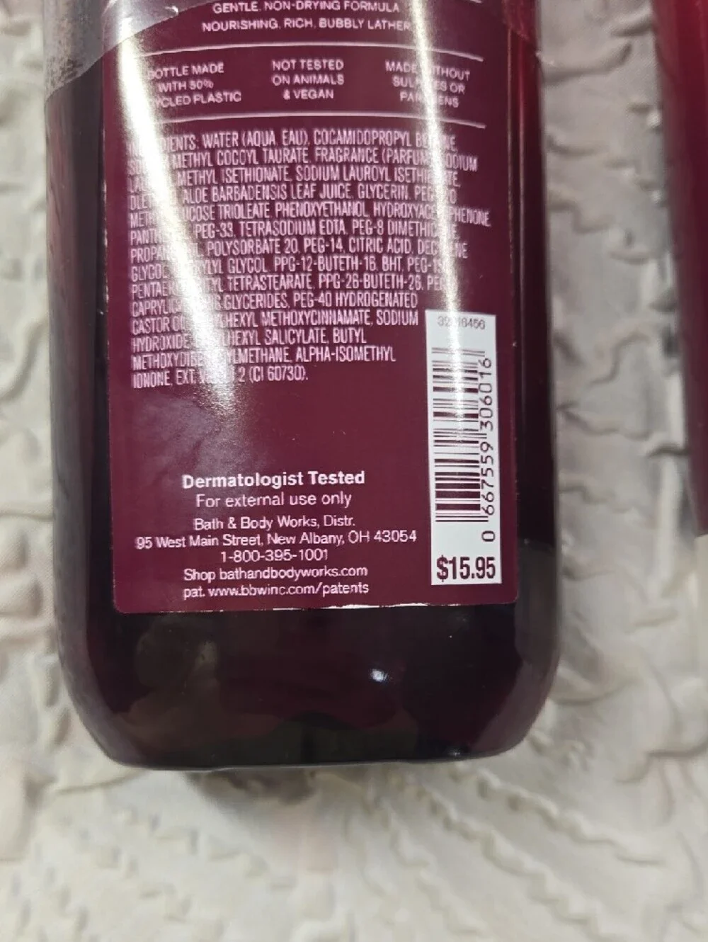 Bath & Body Works Forever Red Body Wash & Body Cream